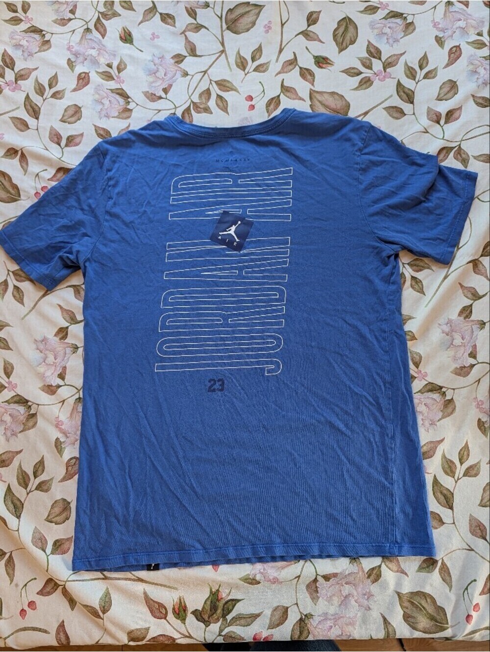 Jordan Blue Short Sleeve Jumpman Logo Tee - Picture 5 of 5